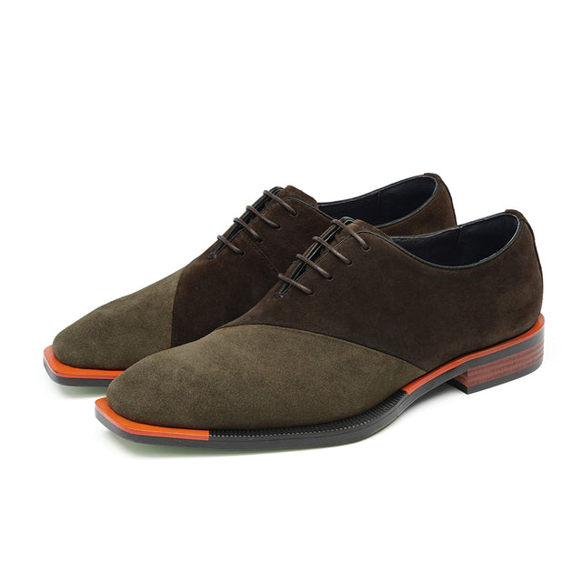 Aurastyle Ebonique Leather Brogues