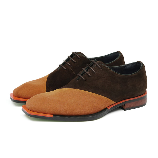 Aurastyle Ebonique Leather Brogues
