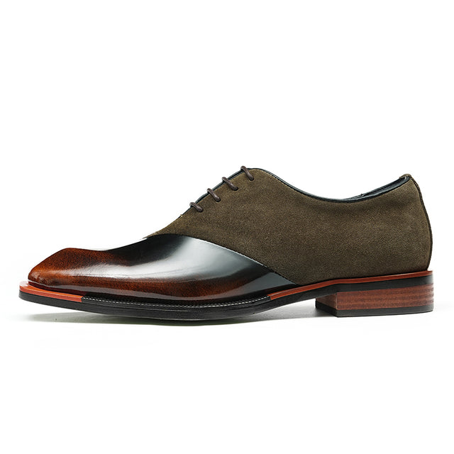 Aurastyle Ebonique Leather Brogues