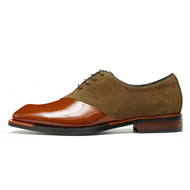 Aurastyle Ebonique Leather Brogues