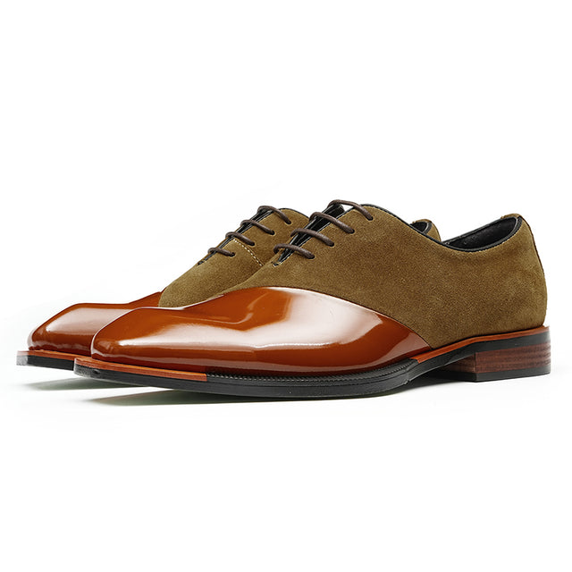 Aurastyle Ebonique Leather Brogues