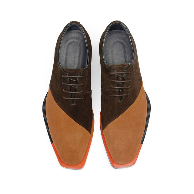 Aurastyle Ebonique Leather Brogues
