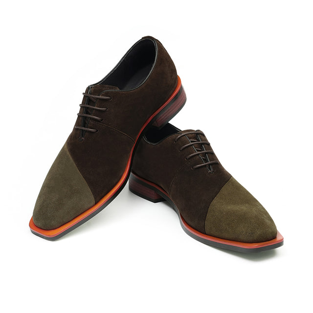 Aurastyle Ebonique Leather Brogues