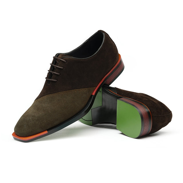 Aurastyle Ebonique Leather Brogues