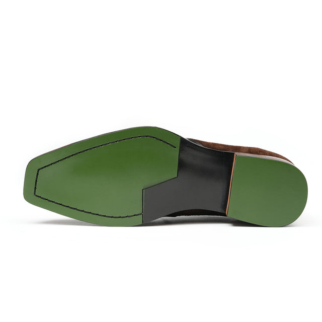 Aurastyle Ebonique Leather Brogues