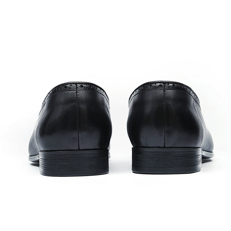 Exoticade Diamoré Ebonique Croc Loafers