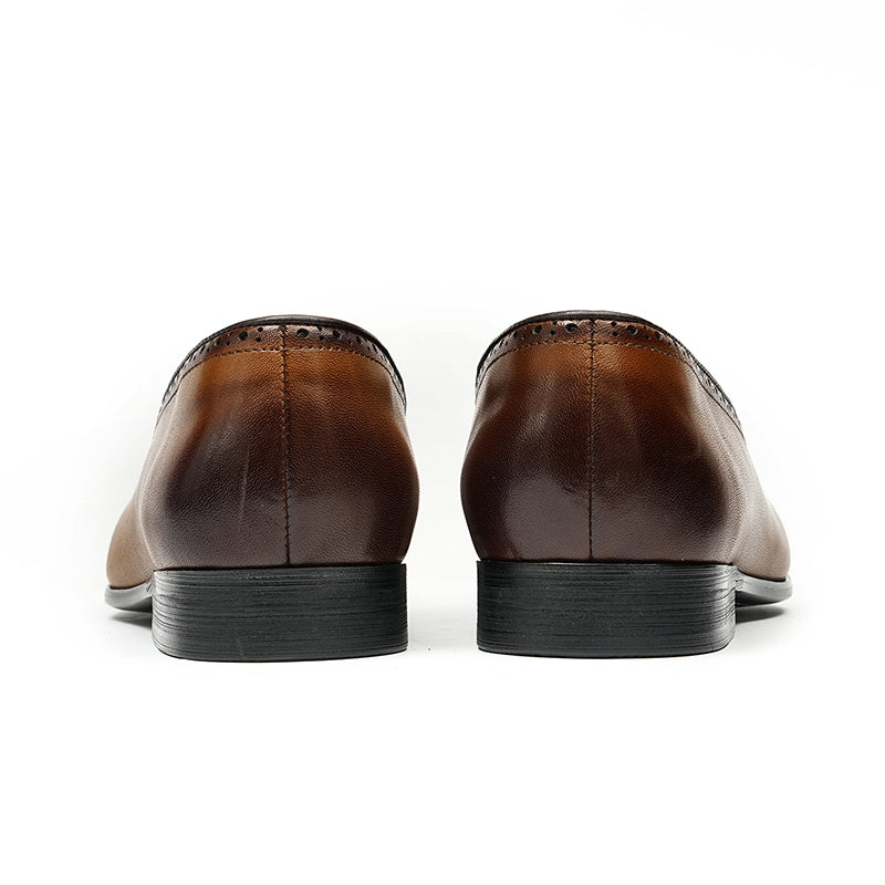 Exoticade Diamoré Ebonique Croc Loafers