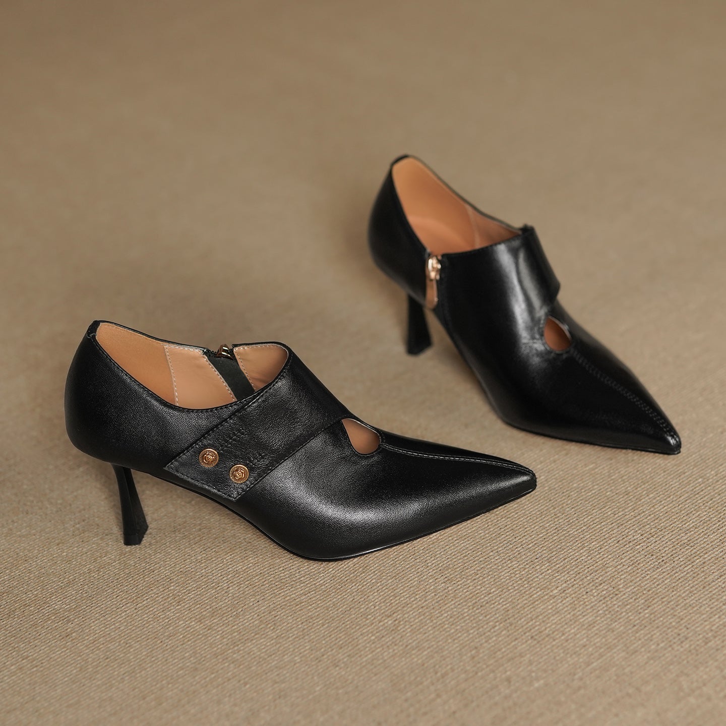 Ebonique Snakara Classic Stilettos