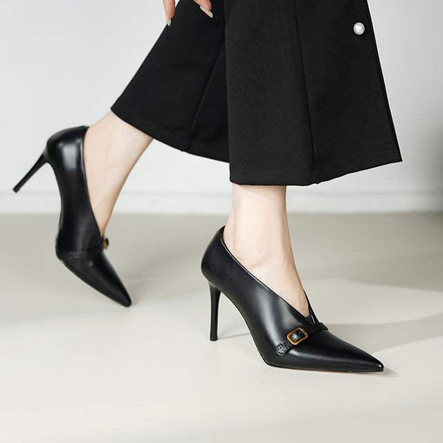 Veltique Business Pumps