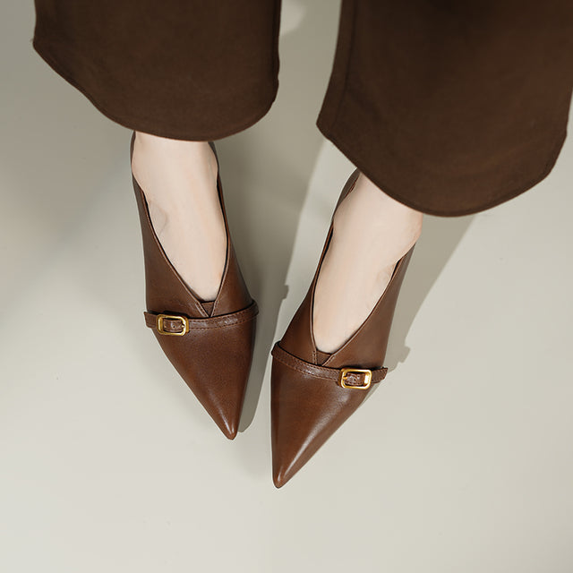 Veltique Business Pumps