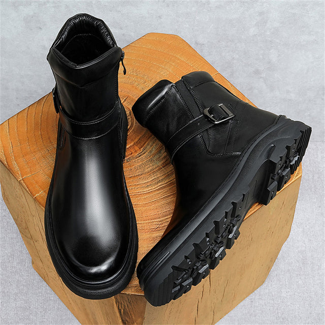 Veltique Casual Motorcycle Boots