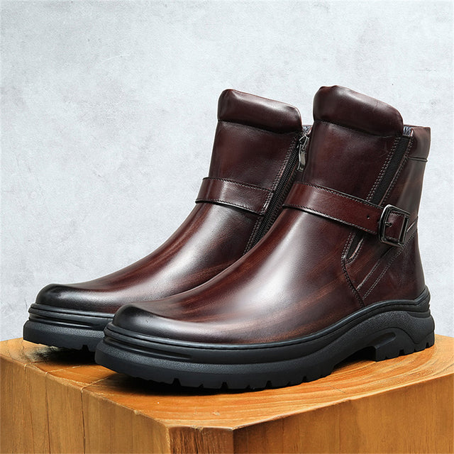 Veltique Casual Motorcycle Boots
