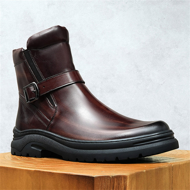 Veltique Casual Motorcycle Boots
