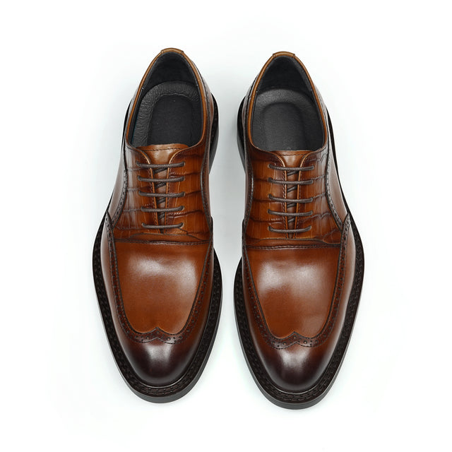 Eldorian Elegance Leather Laces Brogues