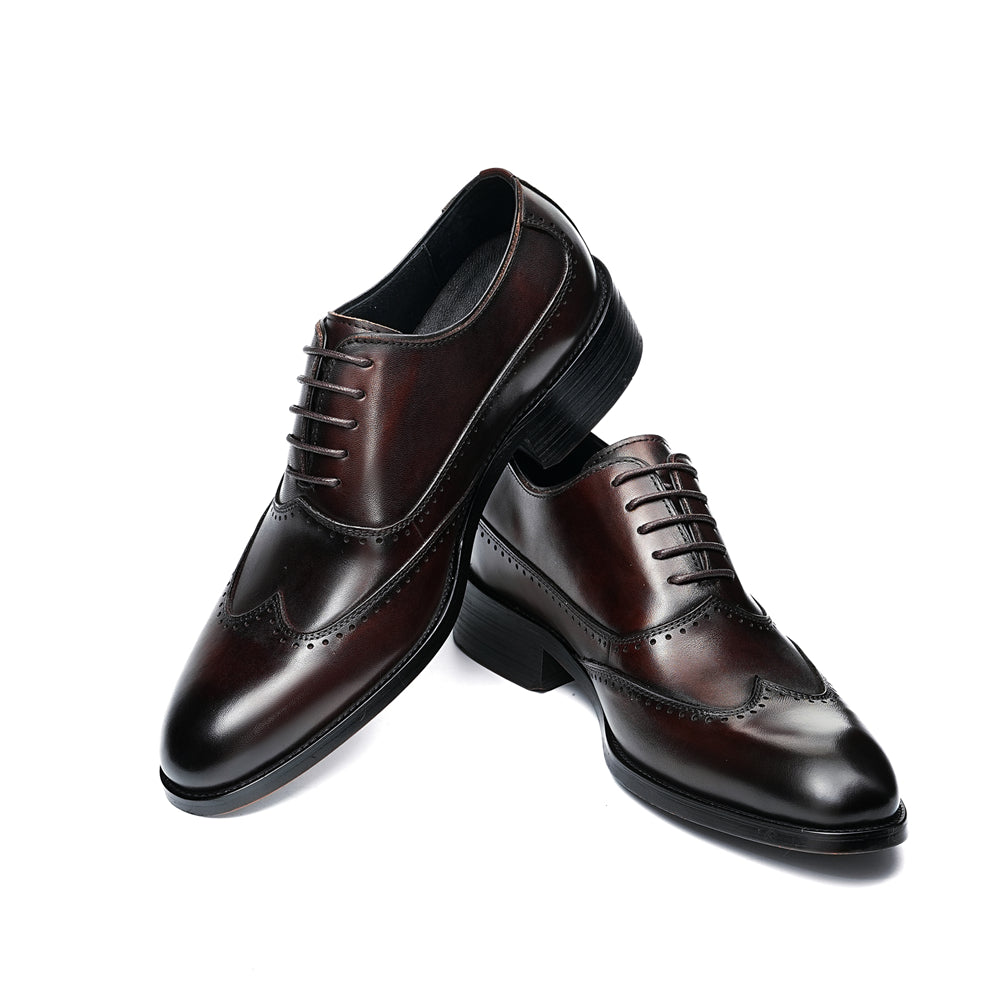 Eldorian Elegance Leather Laces Loafers