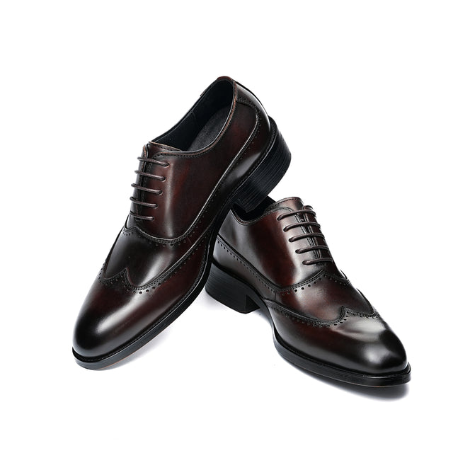 Eldorian Elegance Leather Laces Loafers