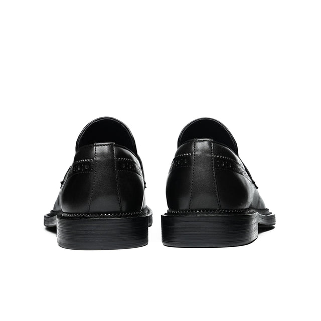 Veltique Snakara Tassel Dress Loafers