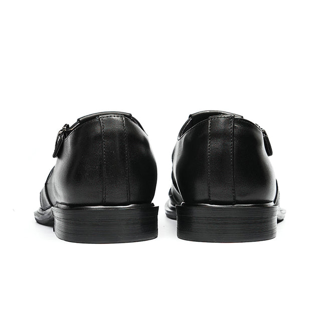 Dracavant Chic Buckle Leather Sandals