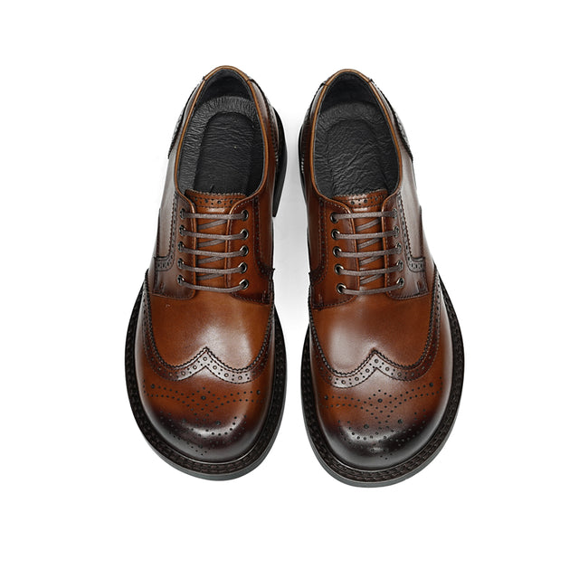 Serpatura Croctex Laces Monk Straps