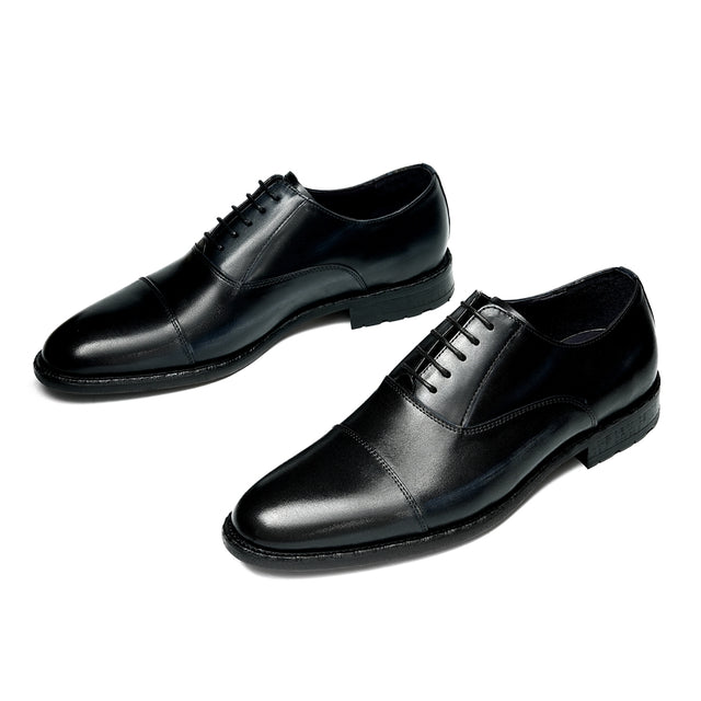 Aurastyle Ebonique Leather Brogues