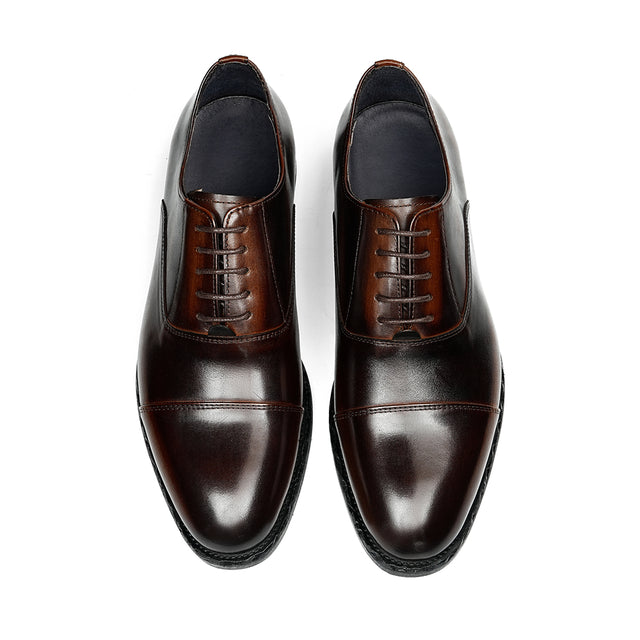 Aurastyle Ebonique Leather Brogues