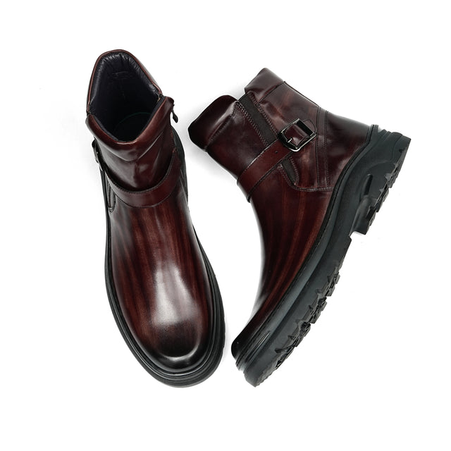 Veltique Casual Motorcycle Boots