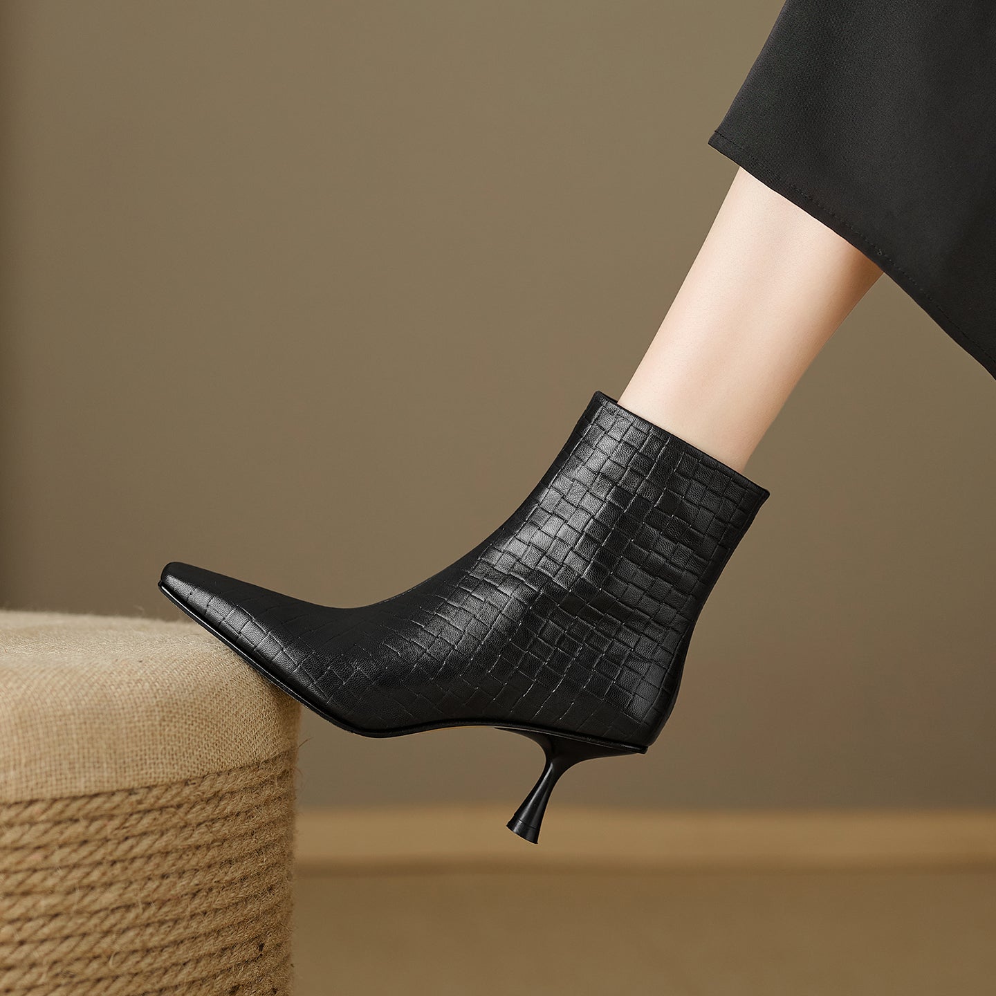 Auburnyx Couture Pointed Toe Event Boots