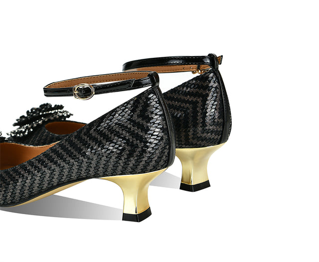 Opulessa Serpatura Wedding Pumps