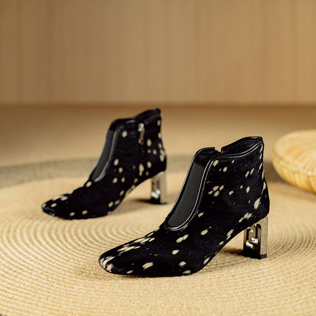 Ebonique Office Ankle Heels