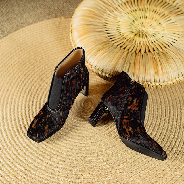 Ebonique Office Ankle Heels