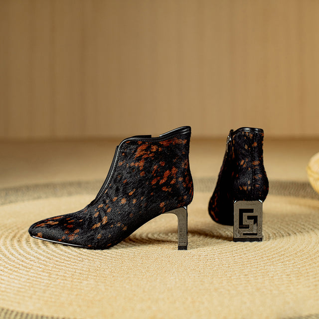 Ebonique Office Ankle Heels