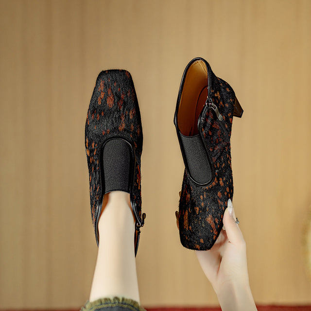 Ebonique Office Ankle Heels