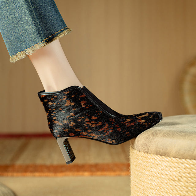 Ebonique Office Ankle Heels