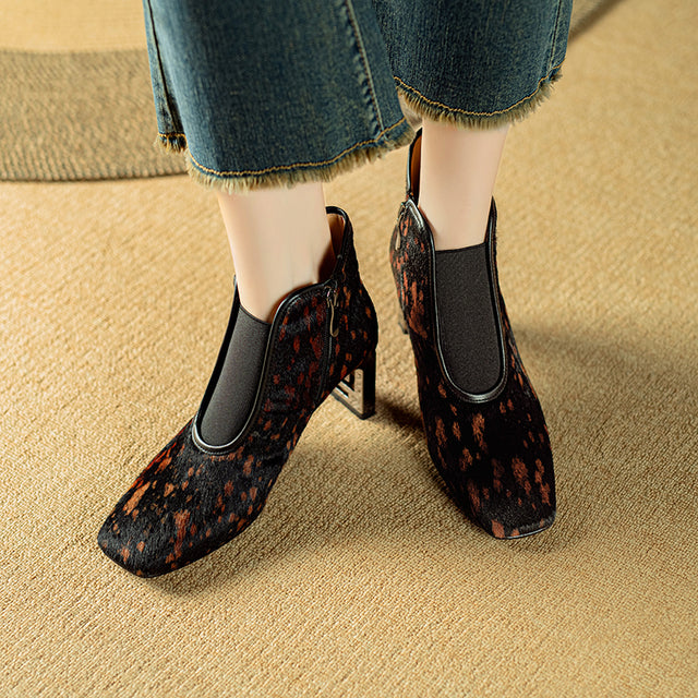 Ebonique Office Ankle Heels