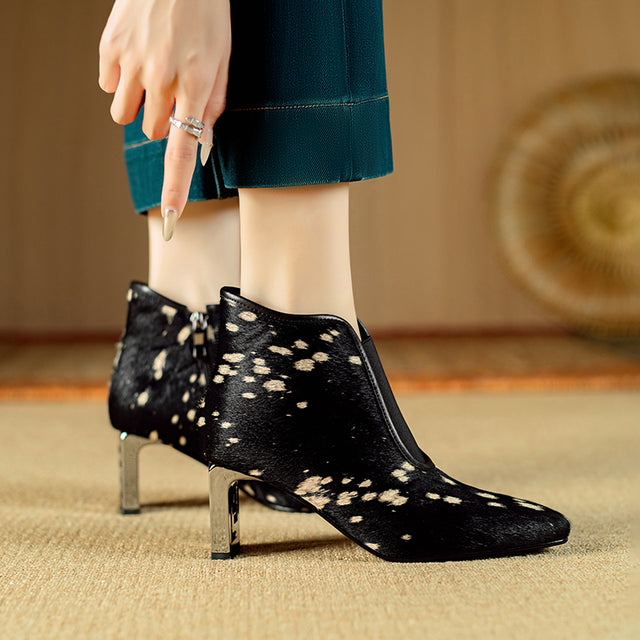 Ebonique Office Ankle Heels