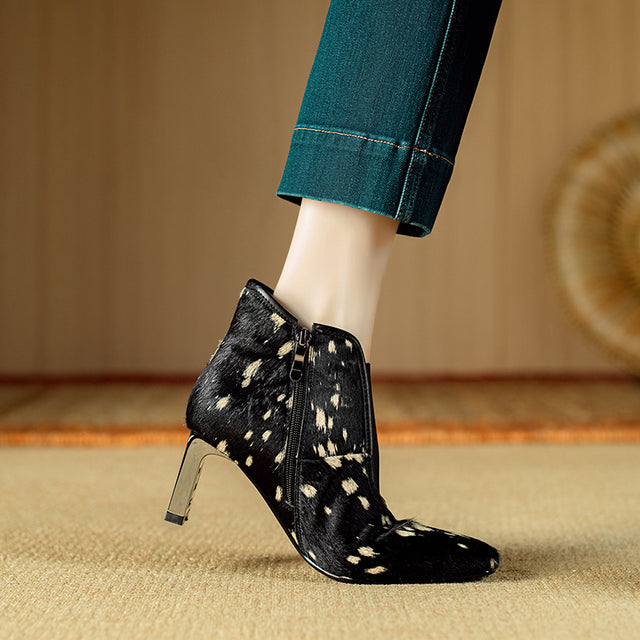 Ebonique Office Ankle Heels