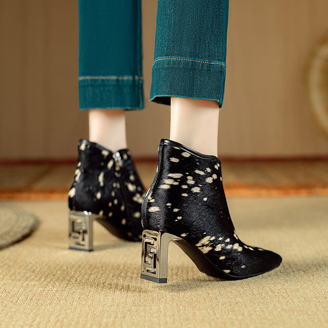 Ebonique Office Ankle Heels