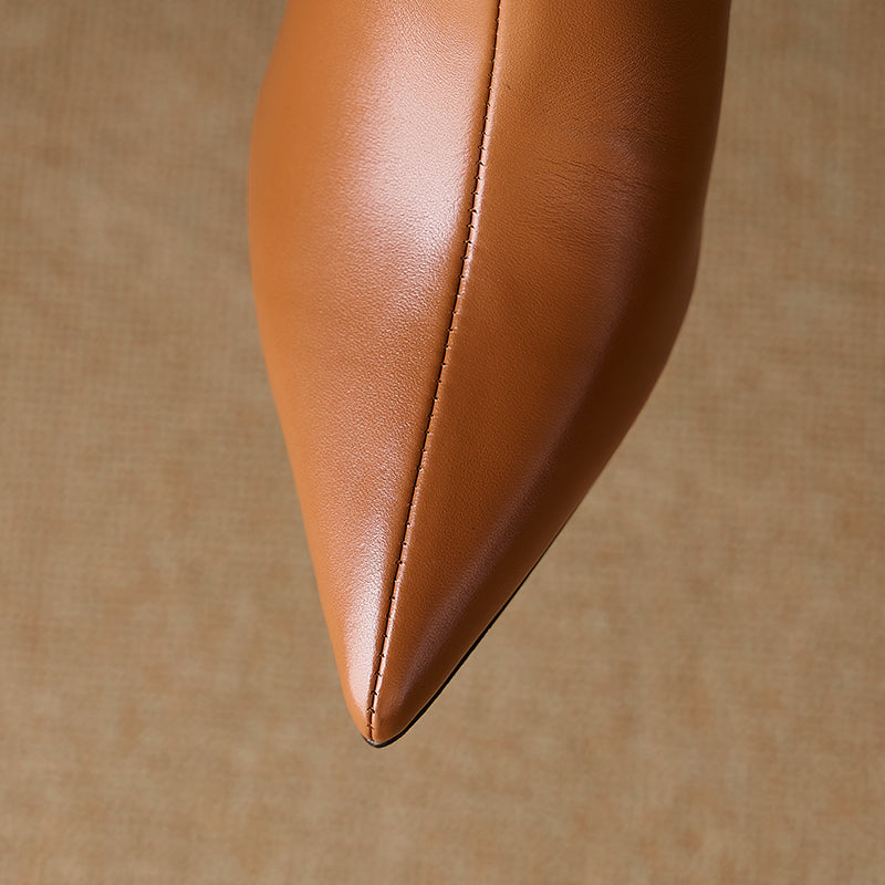 Auburnyx Couture Pointed Toe Event Boots
