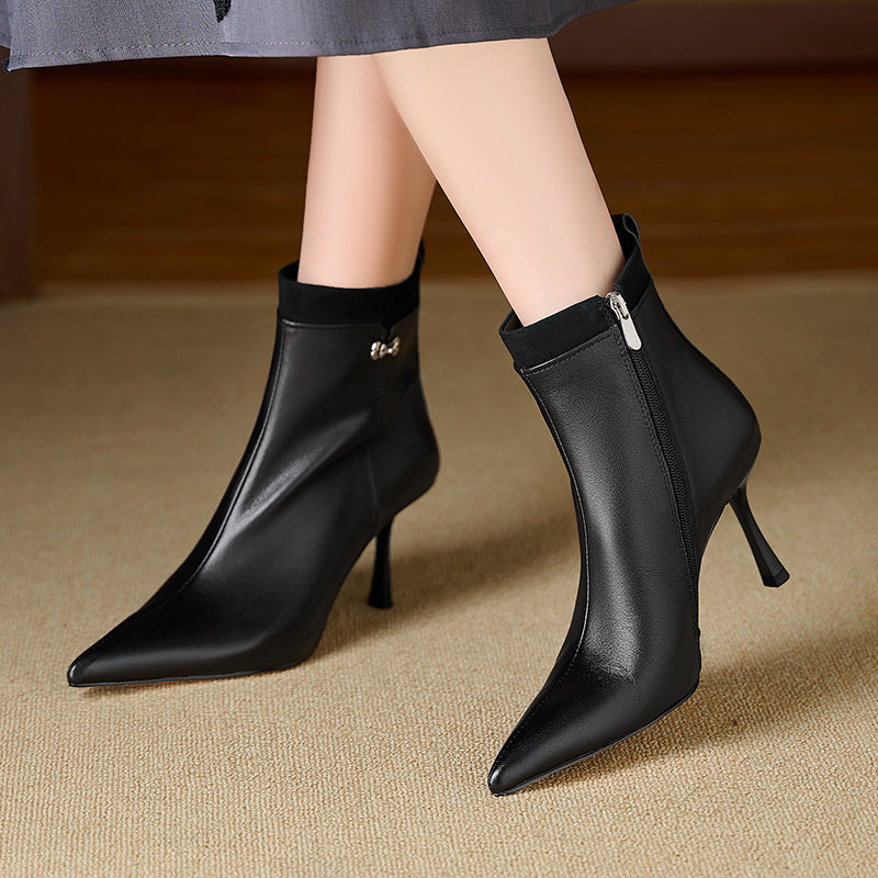 Auburnyx Couture Pointed Toe Event Boots