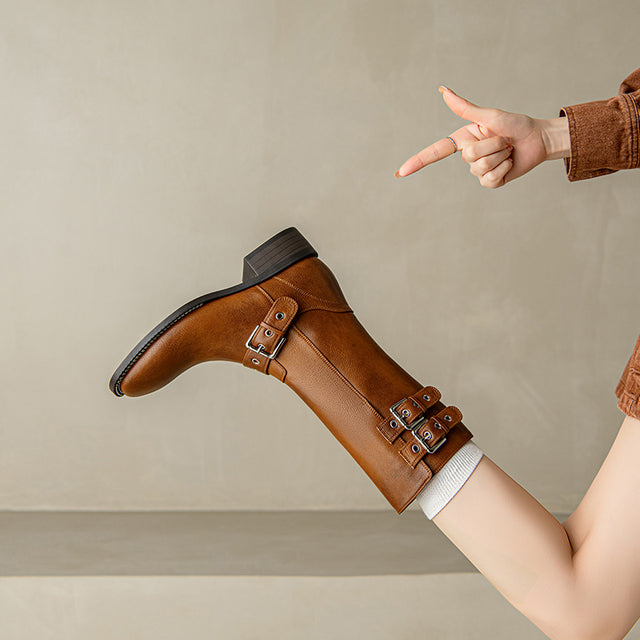 Ebonique Serpatura Tall Boots