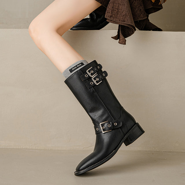 Ebonique Serpatura Tall Boots