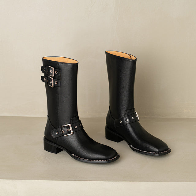 Ebonique Serpatura Tall Boots