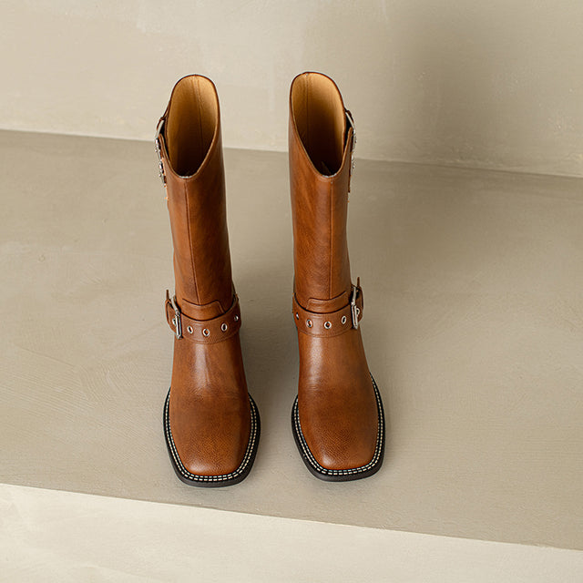 Ebonique Serpatura Tall Boots