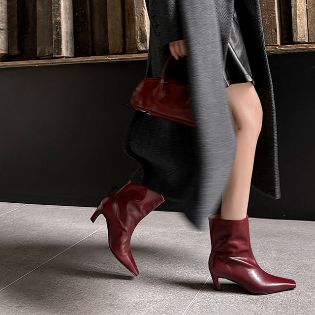 Goldara Croc Ankle Elegance