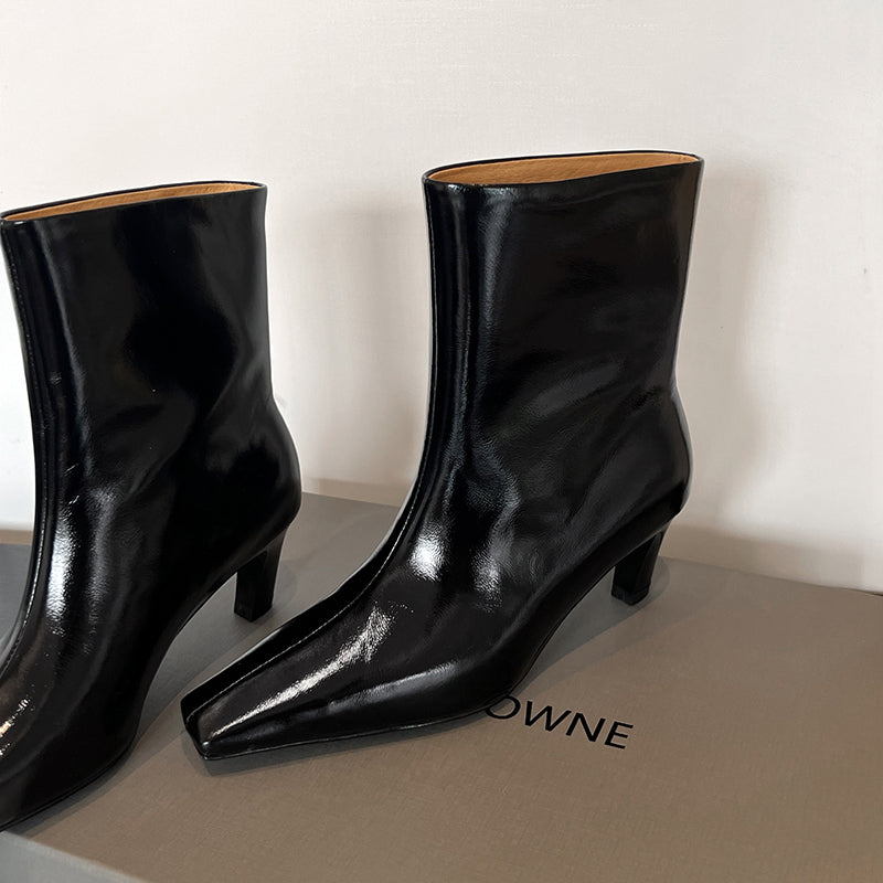 Goldara Croc Ankle Elegance