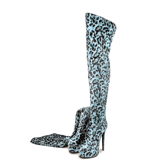 Diamoré Luxe Heel Platform Boots