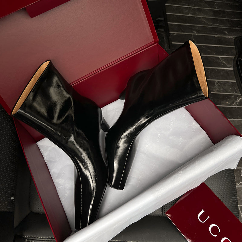 Goldara Croc Ankle Elegance