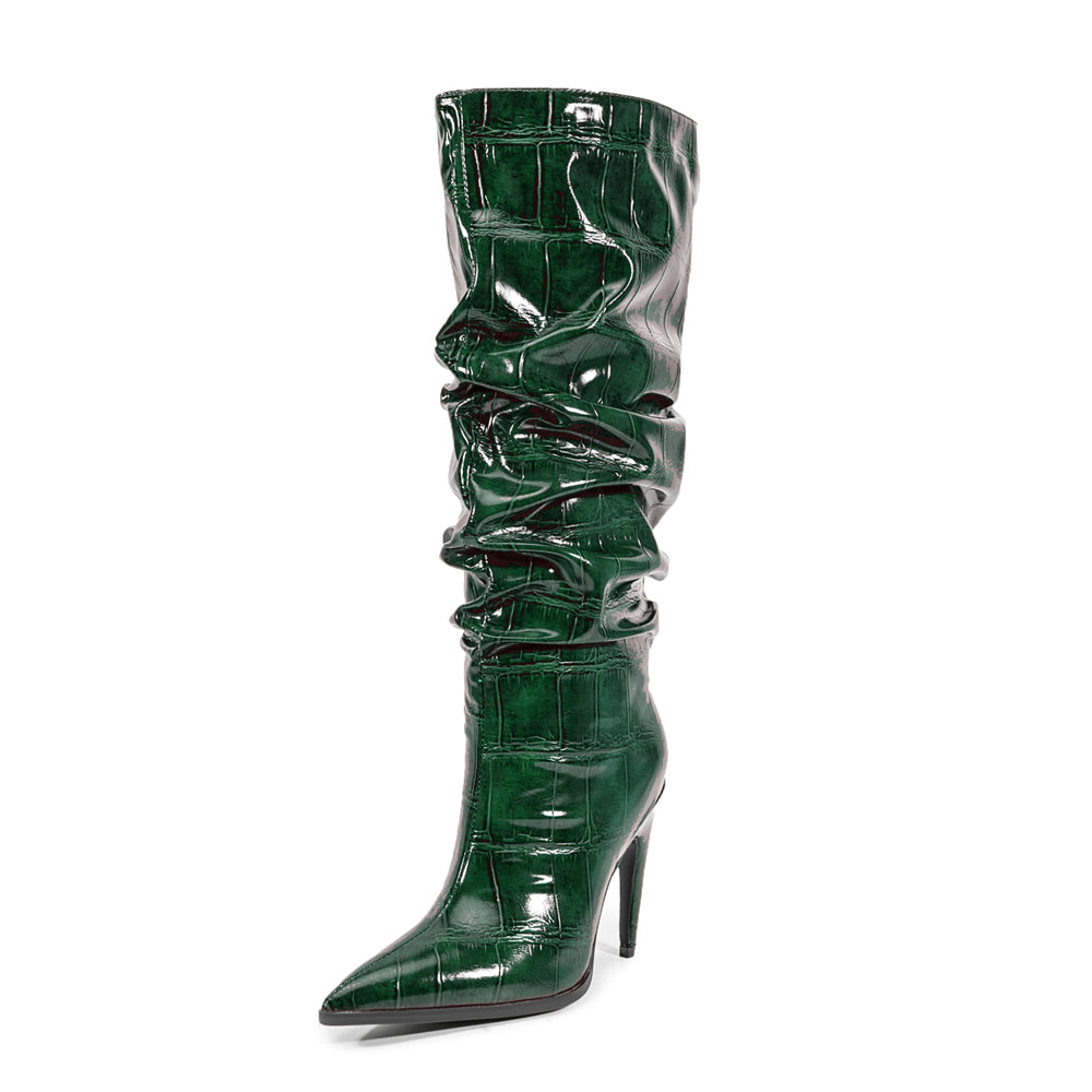 Opulessa Auburnyx Alligator Event Boots