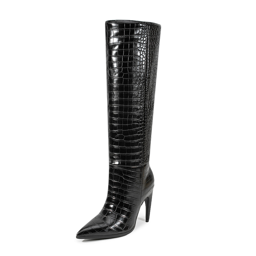 Opulessa Auburnyx Alligator Event Boots