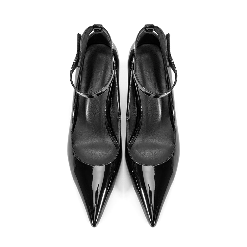 Ebonique Signature Ankle Strap Heels